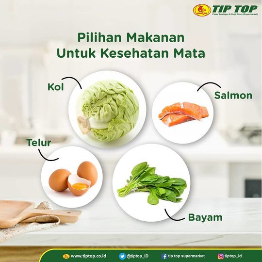 Pilihan Makanan Untuk Kesehatan Mata